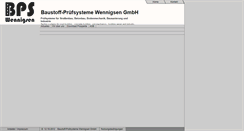 Desktop Screenshot of bps-wennigsen.com